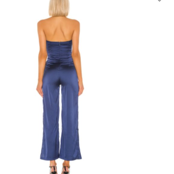 NEW NWT superdown Larissa Jumpsuit in Navy - Picture 2 of 5
